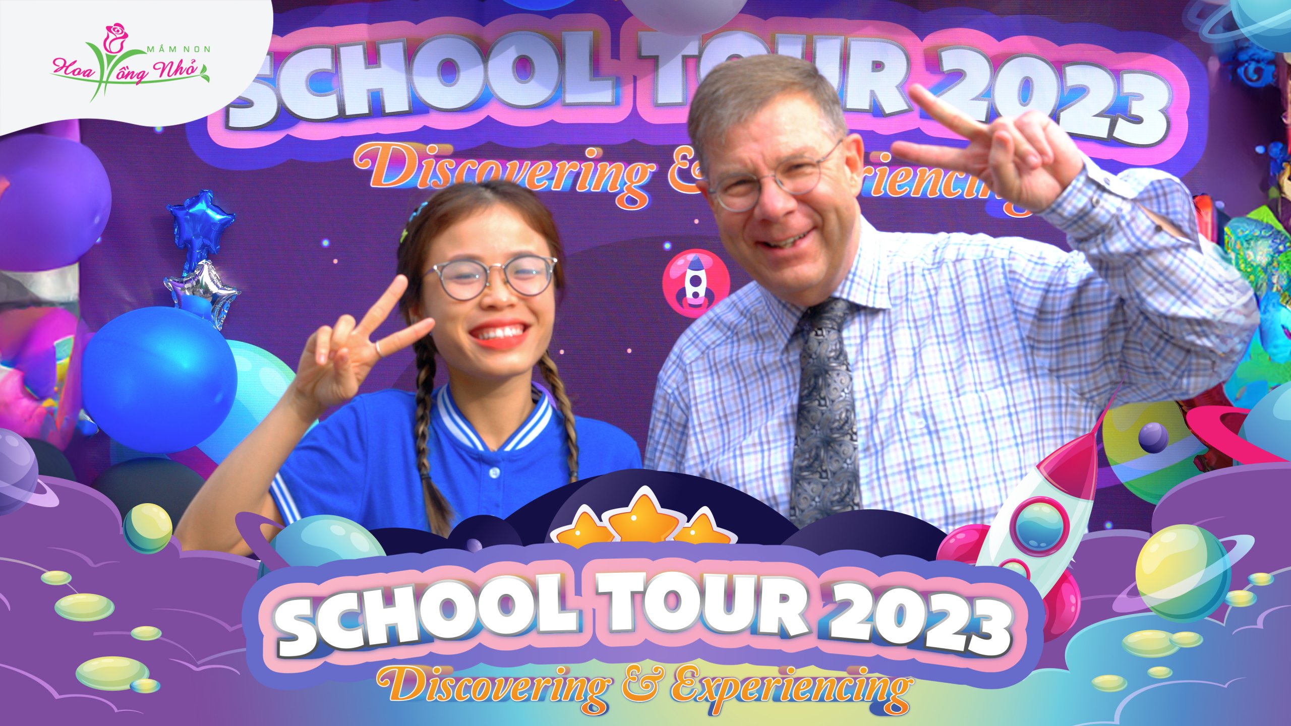 Sự kiện School Tour 2023 tại Trường Mầm Non Hoa Hồng Nhỏ