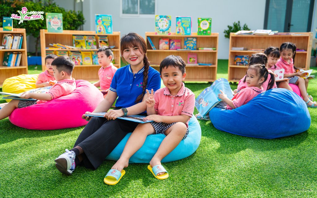 Ngày hội đọc sách tại Trường Mầm Non Hoa Hồng Nhỏ 9